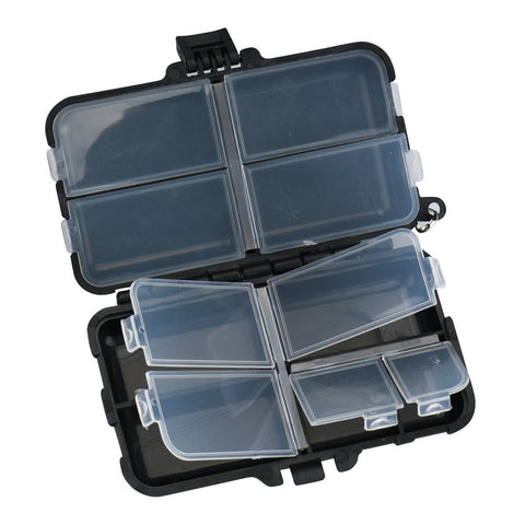 MUQGEW 1pcs Fly Fishing Box with 9 Compartments