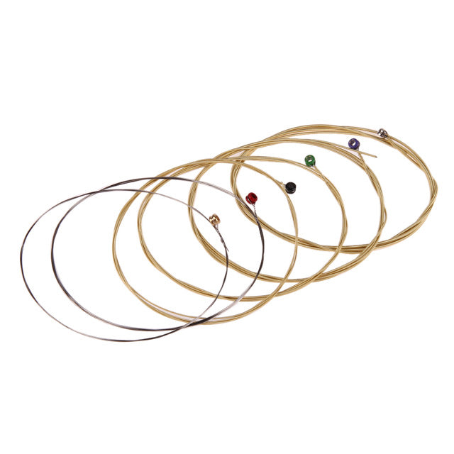 6pcs/SET Orphee TX Series Green Phosphor Guitar Strings