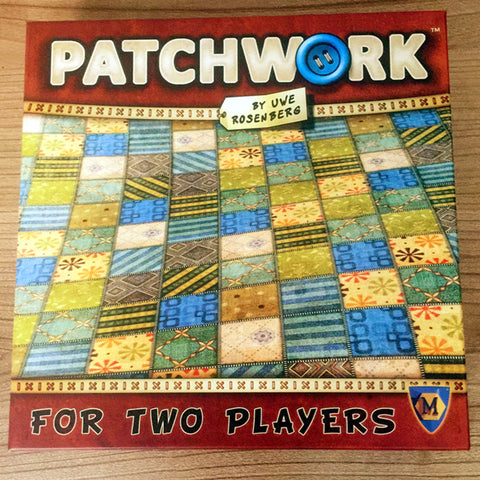Patchwork Board Game For Two Players