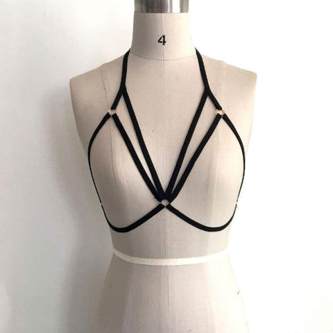 1PC Elastic Hollow Bra