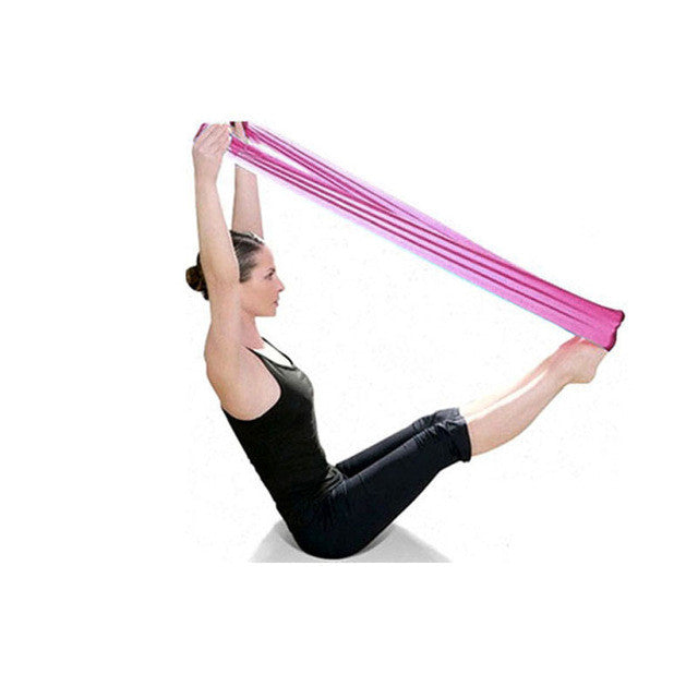 2017 New Pilates Yoga Resistance Bands