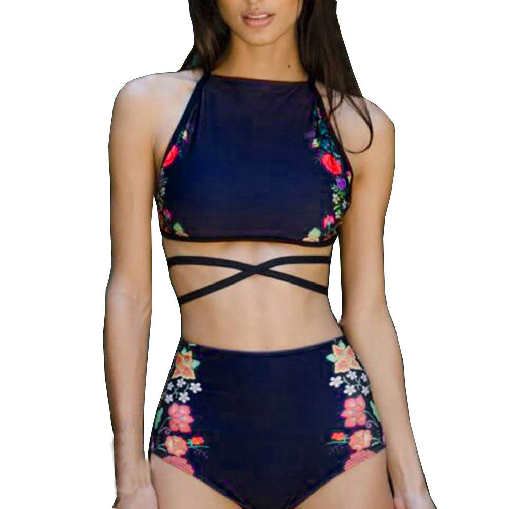 High waist Bikini Set