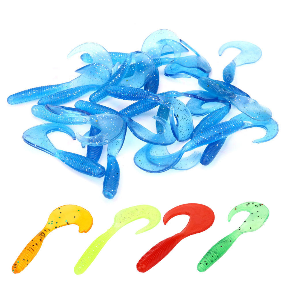 2017 20PCS/Lot Curly  Fishing Lures