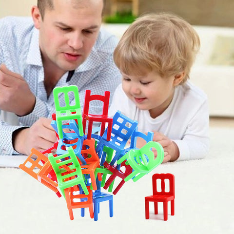 18Pcs Balance Chairs Board Game for Children