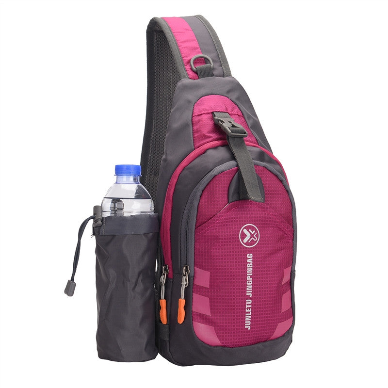 Sling Backpack With Water Bottle Holder
