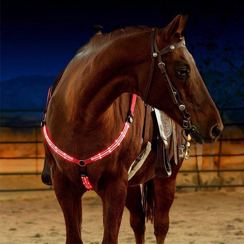 LED Horse Harness Breastplate