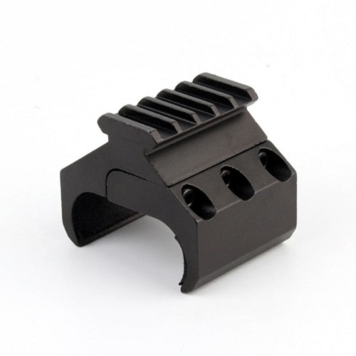 1pc 2 Styles Single/Double Tube Shotgun Picatinny Rail Adaptor